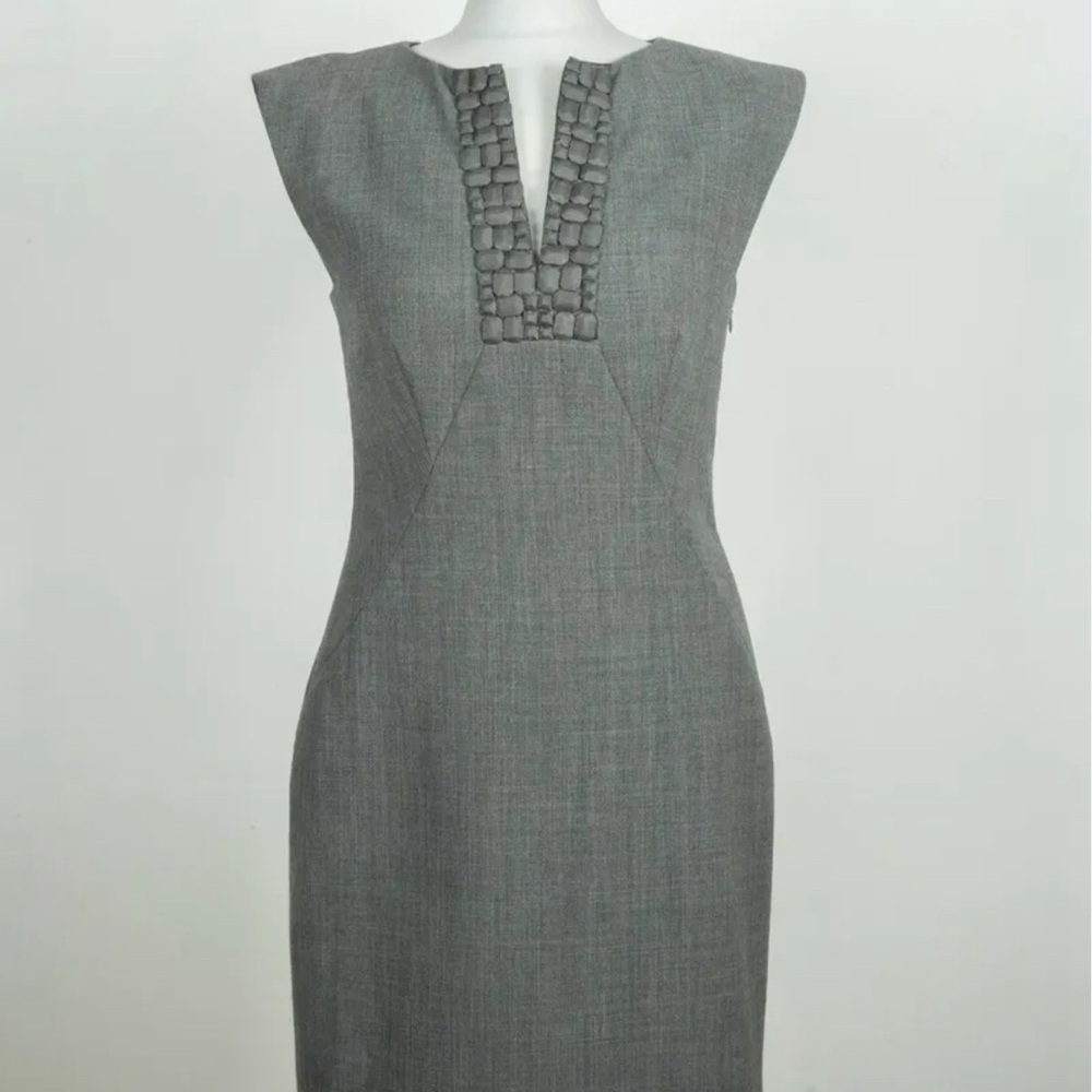 TED BAKER Dress - wool blend midi dress